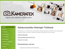 Tablet Screenshot of kameratek.fi